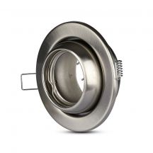 LED Spotlights - Recessed Fitting - GU10 Changing Angle - IP20 - Satin Nickle