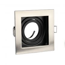 LED Spotlights - Recessed Fitting - GU10 - IP20 - Satin Nickle - Model No: - VT-781SQ-SN