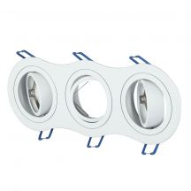 LED Spotlights - Recessed Fitting - GU10 - IP20 - White - Model No: - VT-784RD-WH