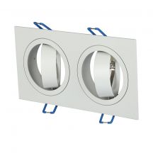 LED Spotlights - Recessed Fitting - GU10 - IP20 - White - Model No: - VT-783SQ-WH