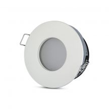 LED Spotlights - Recessed Fitting - GU10 IP54 - IP54 - White - Model No: - VT-787RD-WH