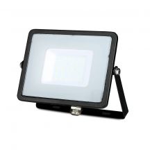 Black LED Floodlights - Samsung - IP65 - 30W - 2400 Lumens - 3000K - 5 Years