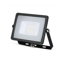 Black LED floodlights - Samsung - IP65 - 20W - 1600 Lumens - 3000K - 5 Years