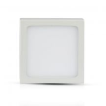 LED Mini Panels - Slim Surface Square - IP20 - White - 12 Watts - 900 Lumens - 6400K