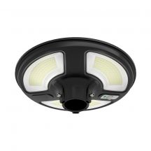 Solar Lights - Garden Lights Sensor - IP65 - Black - 7.5 Watts - 1000 Lumens - 6500K