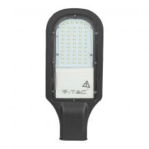 Grey LED Streetlights - Iron - Samsung - IP65 - 30W - 3000 Lumens - 6400K