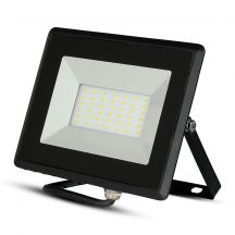 E Series LED Floodlights - Black - IP65 - 30W- 2550 Lumens - 3000K