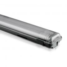 LED Batten Fitting With Tubes - IP65 - White - 36W - 4000 Lumens - 6400K - 150CMx2