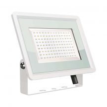 White LED Floodlights - F - Class - IP65 - 100W - 8700 Lumens - 3000K