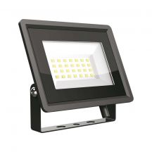 LED Floodlight - IP65 - Black Body - 20 Watts - 1650 Lumens - 6500K