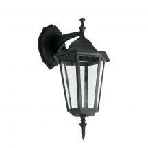 E27 Buitenverlichting - wandlamp - Down - IP44 - Mat Zwart