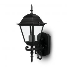 E27 Outdoor Lighting - Wall Lamps - Up - Matt Black - IP44