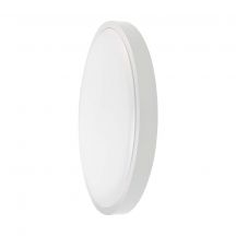 LED Round Dome Lights - 225mm - IP44 - White - 18W - 1800 Lumens - 6500K