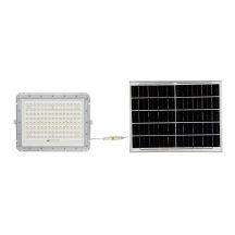 White Solar Floodlights - 20W - IP65 - 1800 Lumens - 4000K