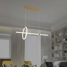 Designer Hanging Lights - Paint Gold - IP20 - 16W - 1820 Lumens - 3000K