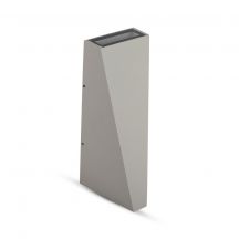 Grey LED Wall Lights - Triangle light - IP65 - 6W - 660 Lumens - 4000K