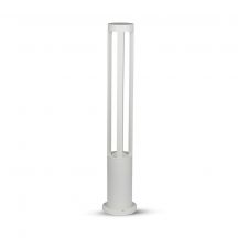 White LED Wall Lights - Bollard Lights - 80CM - IP65 - 10W - 450 Lumens - 6400K