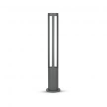 Grey LED Wall Lights - Bollard Lights - 80CM - IP65 - 10W - 450 Lumens - 4000K