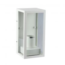 E27 Outdoor Lighting - Wall Lamps - Matt White - IP44