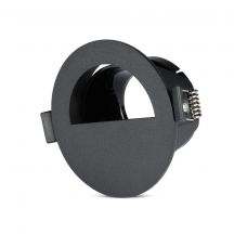 LED Spotlights - Recessed Fitting - GU10 - IP20 - Black+Black - Model No: - VT-884-B