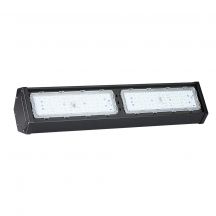 Black Linear LED Highbays - Lowbays - Samsung - IP54 - 100W - 12000 Lumens - 6500K - 5 Years