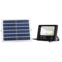 Schwarze Solar-Flutlichter - 16W - IP65 - 1050 Lumen - 4000K