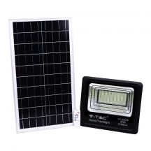 Solar-Flutlicht - 40W - Schwarz - IP65 - 3100 Lumen - 6000K