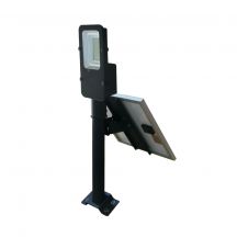 Solar Streetlights - 50W - Black - IP65 - 4000 Lumens - 6000K